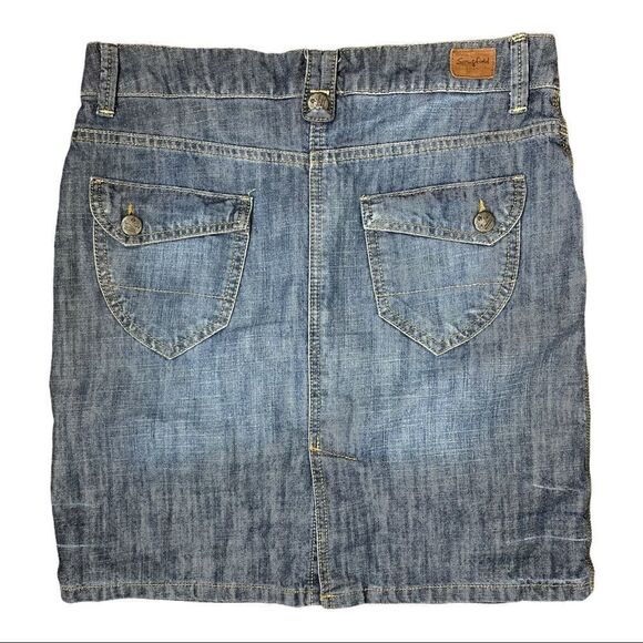 Springfield SPF Europe Women’s Size 10 Blue Denim Pencil Jean Skirt Classic - Picture 8 of 10